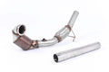 Milltek Sport Seat Ibiza / Volkswagen Polo Large Bore Downpipe and Hi-Flow Sports Cat (SSXVW417)
