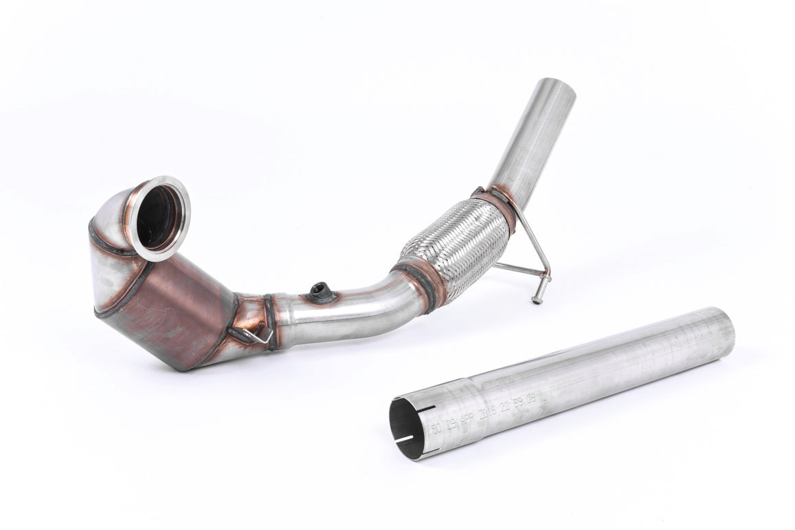 Milltek Sport Large Bore Downpipe and Hi-Flow Sports Cat - Seat Ibiza / Volkswagen Polo - Requires a Stage 2 ECU Remap and must be fitted with a Milltek Sport cat-back system