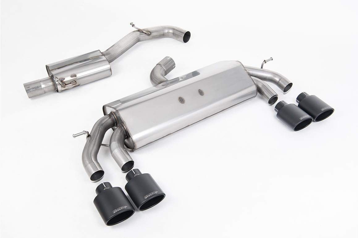 Milltek Sport Volkswagen Golf Mk7.5 R Cat-back, 76mm & Systems, Resonated (SSXVW450)
