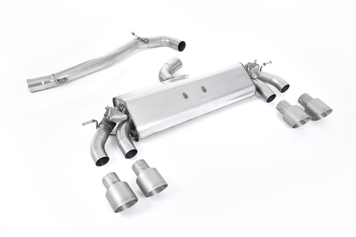 Milltek Sport Volkswagen Golf Cat-back, GPF Back, GT-100 Titanium (SSXVW508)
