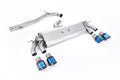 Milltek Sport Volkswagen Golf Cat-back, Non-Resonated, GT-100 Burnt Titanium (SSXVW509)