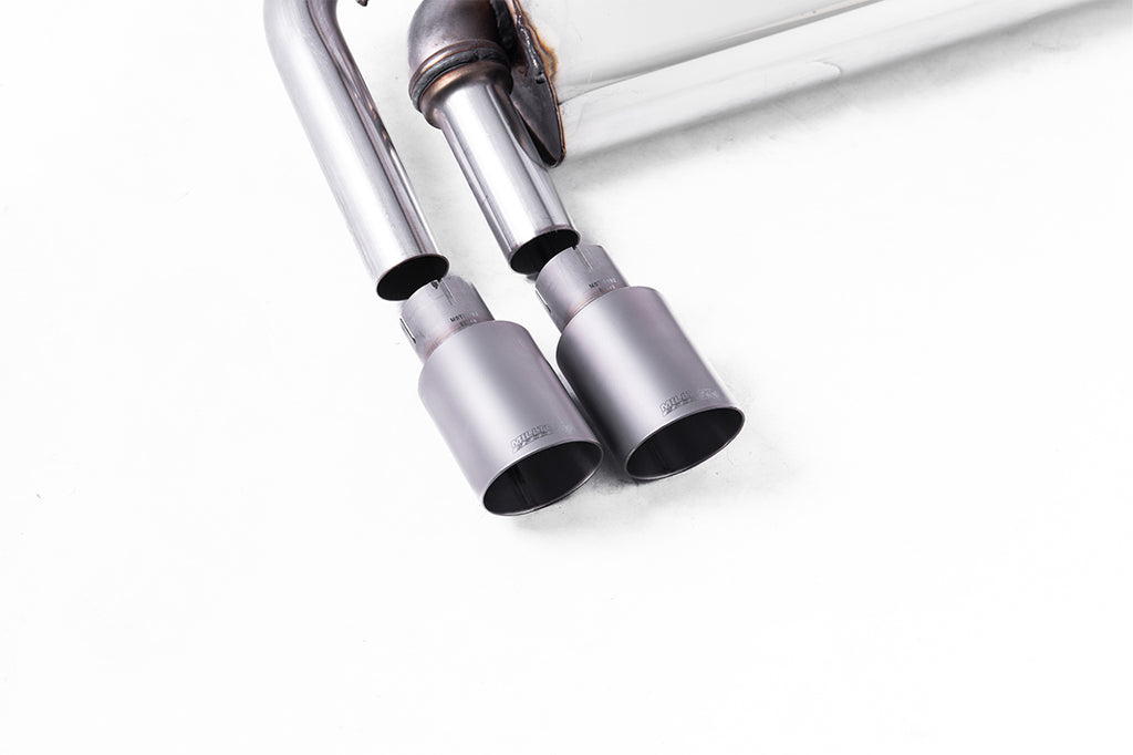 Milltek Sport Volkswagen Golf Mk7.5 Cat-back, Resonated, Twin Titanium (SSXVW518) - photo 2