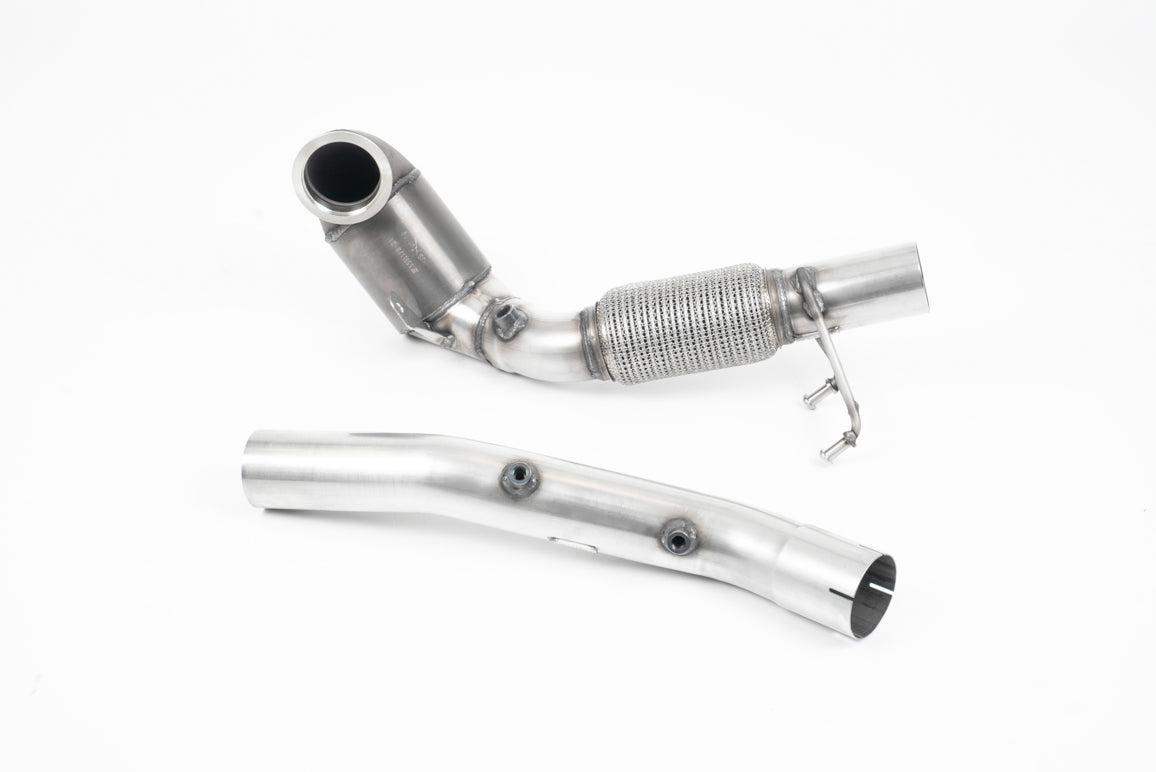 Milltek Sport GPF/OPF Bypass - Seat Leon / Skoda Octavia / Volkswagen Golf - Cast Downpipe with 200 Cell HJS Cat with GPF/OPF Bypass - Fits to Milltek Sport Cat Back Only (Requires Stage 2 ECU Remap)
