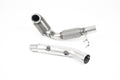 Milltek Sport Seat Leon / Skoda Octavia / Volkswagen GPF/OPF Bypass, Cast Downpipe with 200 Cell HJS Cat with GPF/OPF Bypass