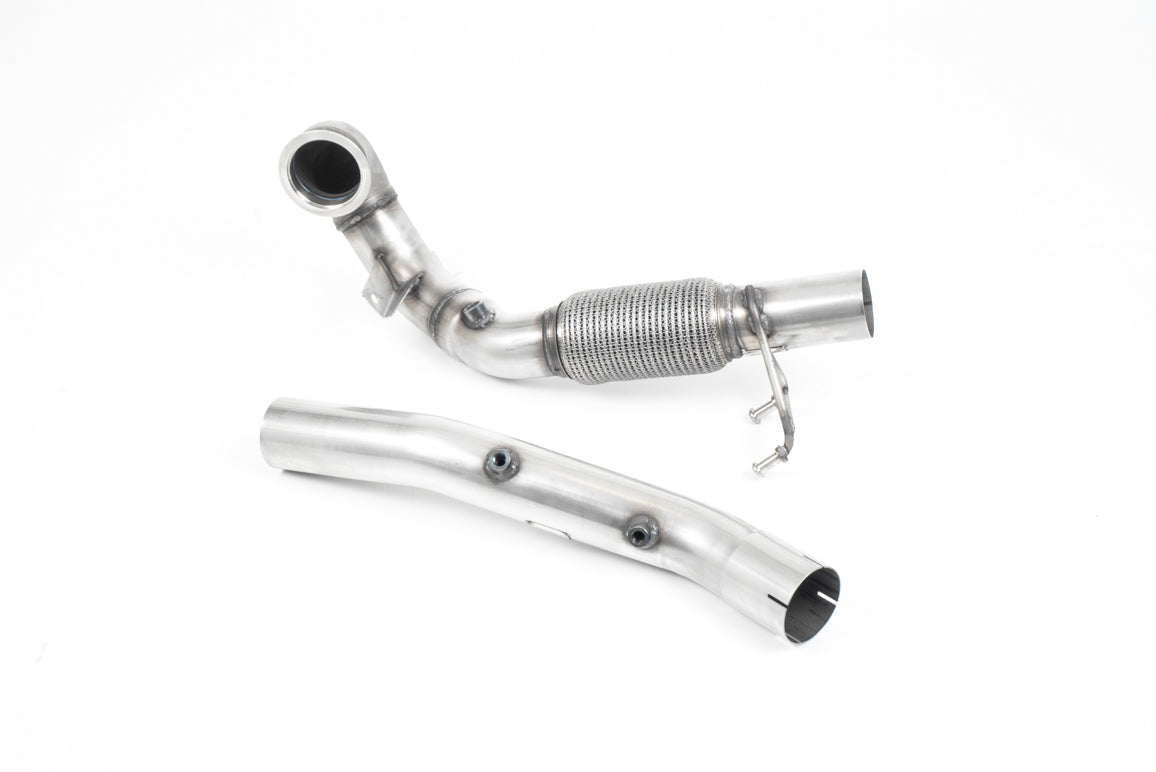 Milltek Sport GPF/OPF Bypass - Seat Leon / Skoda Octavia / Volkswagen Golf - Cast Downpipe with Decat and GPF/OPF Bypass - Fits to Milltek Sport Cat Back Only (Requires Stage 2 ECU Remap)