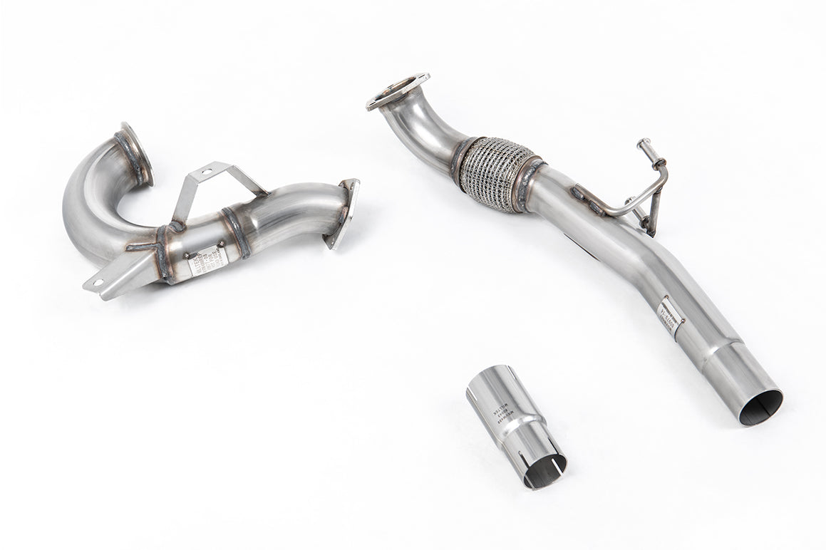 Milltek Sport Large-bore Downpipe and De-cat - Volkswagen Up! - Fits to OE Cat Back System Only