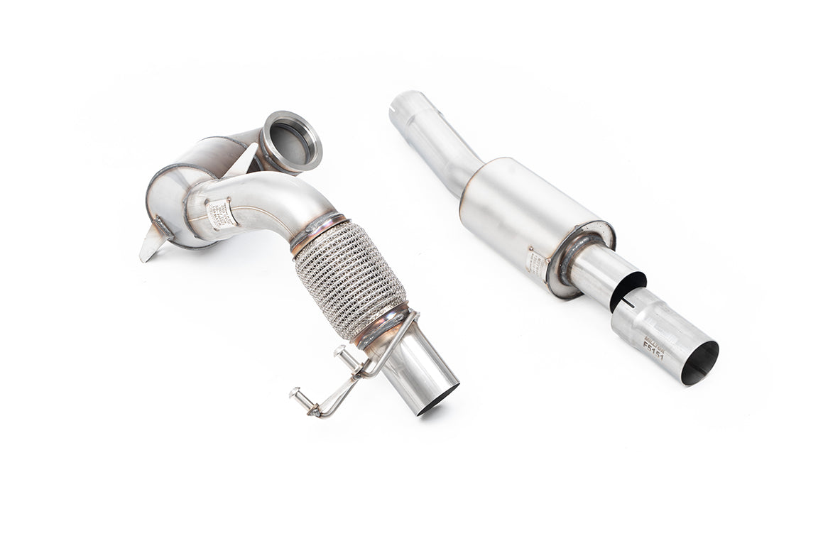 Milltek Sport Volkswagen Polo GTI Cast Downpipe with Race Cat, Non GPF/OPF (SSXVW569)