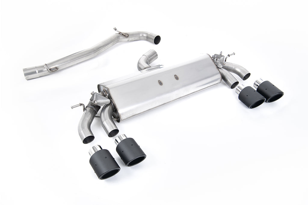 Milltek Sport Volkswagen Golf Cat-back, Non-Resonated, JET-100 Carbon (SSXVW582)