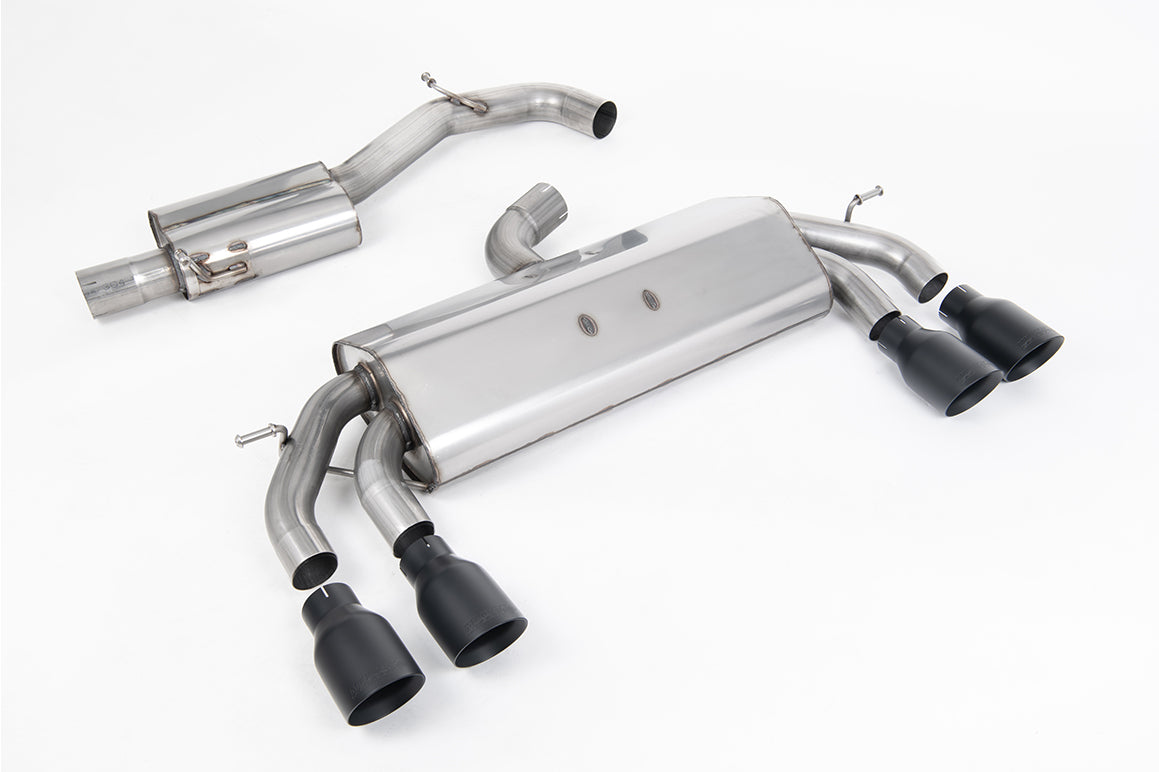 Milltek Sport Volkswagen Golf Mk7.5 R Cat-back, 76mm & Systems, Resonated (SSXVW584)