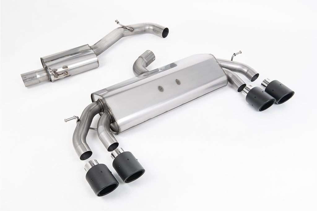Milltek Sport Volkswagen Golf Mk7.5 R Cat-back, 76mm & Systems, Resonated (SSXVW587)