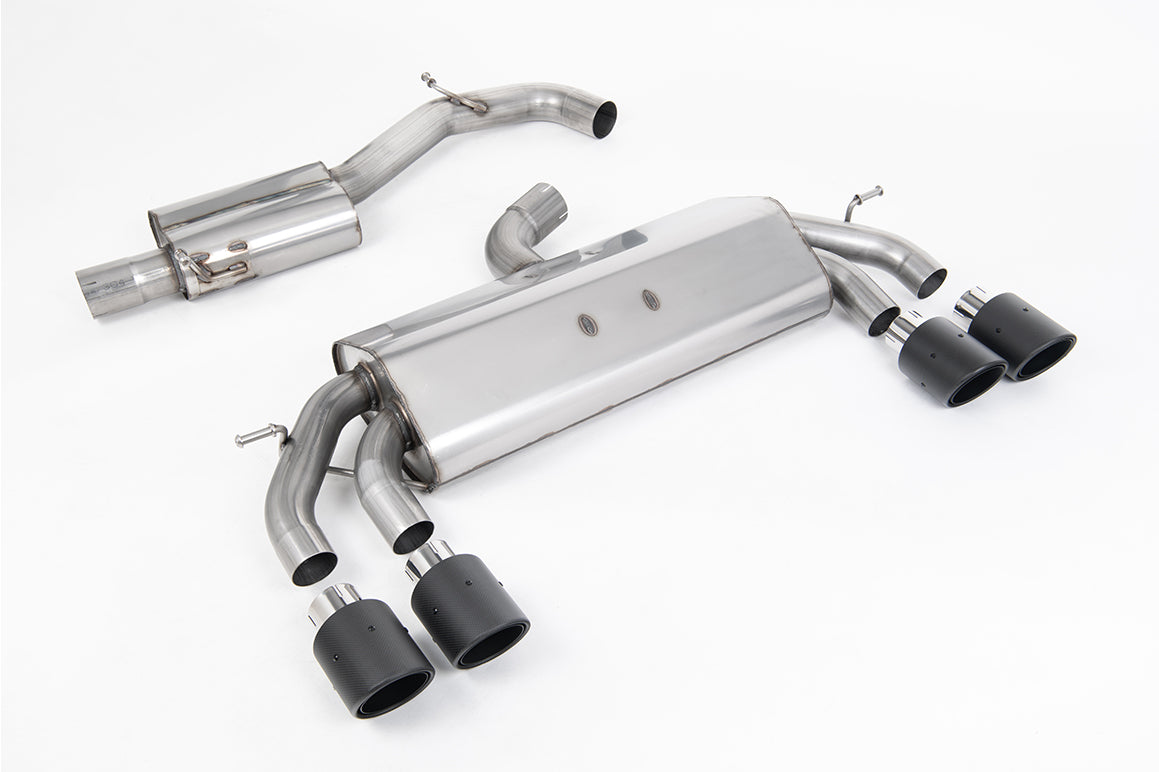 Milltek Sport Volkswagen Golf Mk7.5 R Cat-back, 76mm & Systems, Resonated (SSXVW587)