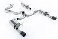 Milltek Sport Volkswagen Jetta Mk7 GLi Cat-back, Resonated, JET-100 Carbon (SSXVW612)