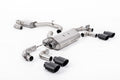 Milltek Sport Volkswagen Golf Cat-back, Resonated, Valved, Cerakote Black (SSXVW651)
