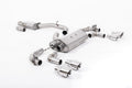 Milltek Sport Volkswagen Golf Cat-back, Resonated, Valved, GT-100 Polished (SSXVW656)