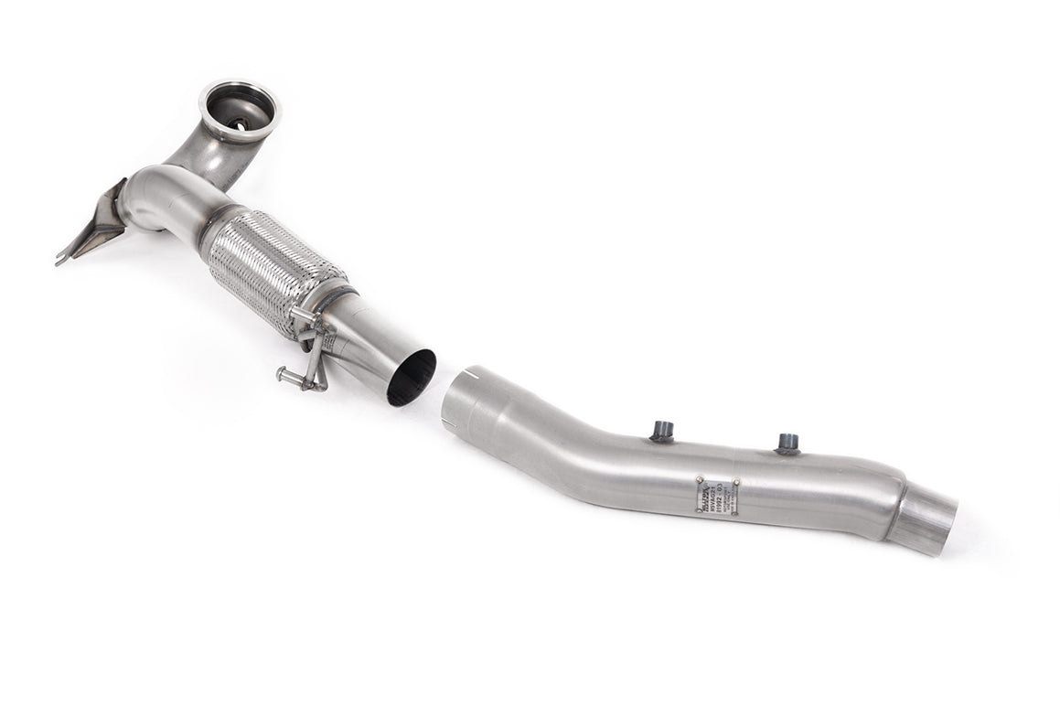 Milltek Sport Large-bore Downpipe and De-cat - Seat Cupra Formentor / Seat Leon / Skoda Octavia + more - 94mm / 3.7inch ID Turbo Outlet to 80mm / 3.15inch Downpipe with Decat/OPF Bypass - Fits with OE System Only - Requires stage 2 ECU software