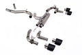 Milltek Sport Volkswagen Golf Cat-back, Race, JET-115 Carbon Fibre (SSXVW671)