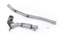 Milltek Sport Audi S3 / Volkswagen Golf Large Bore Downpipe and Hi-Flow Sports Cat, NO CEL (SSXVW672)