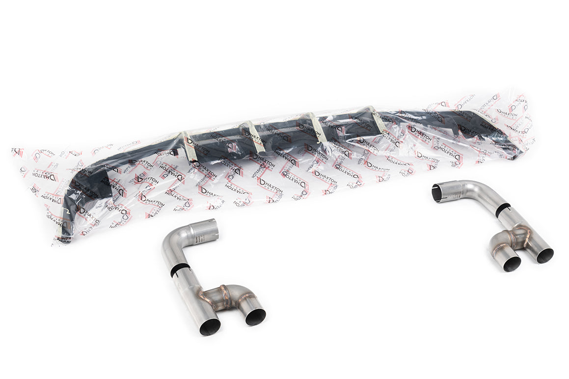 Milltek Sport Additional parts - Volkswagen Golf - Upgrade kit for existing Milltek Sport Cat Back to Golf R Style System Maxton Diffuser - Must order 2 x Additional Tips to Match Existing (MSTIP250/251/252/253 or MSTIP244)