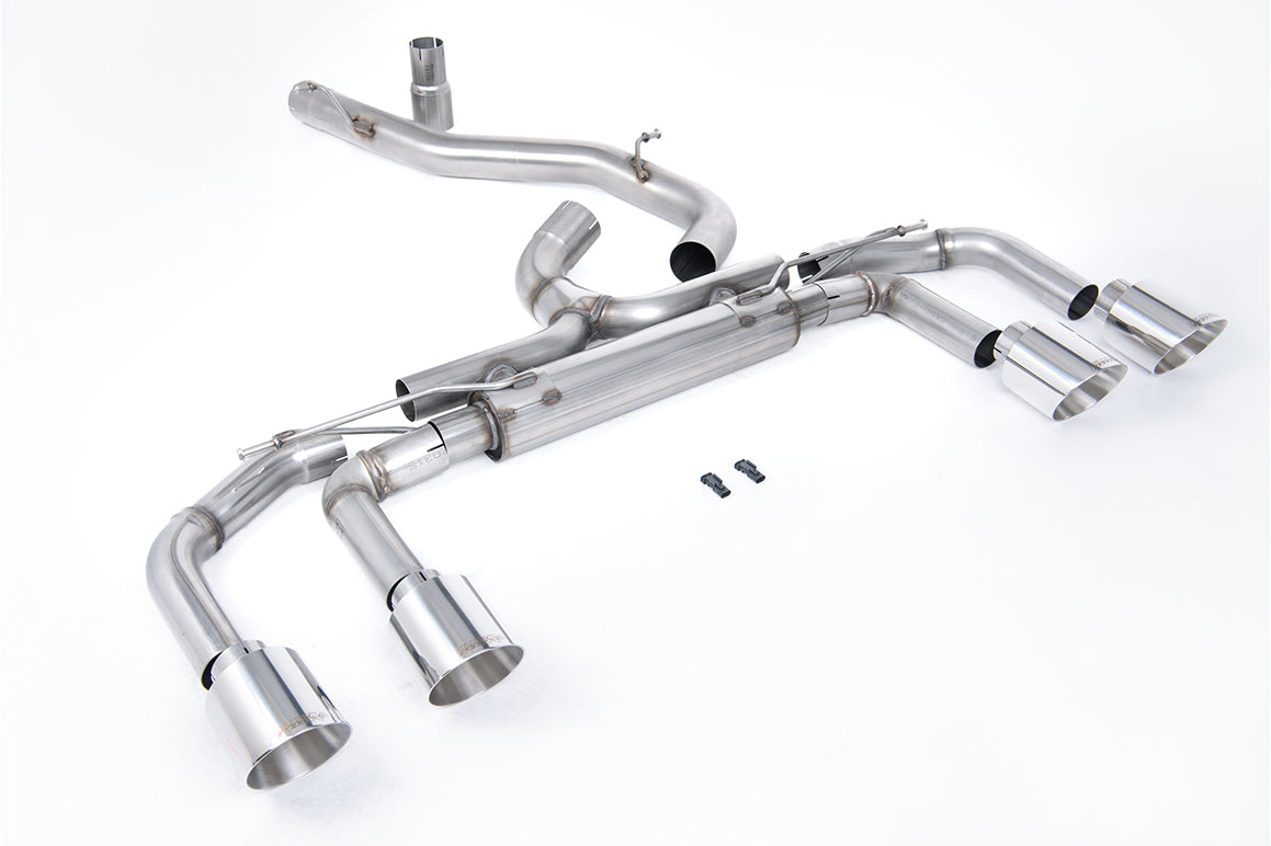 Milltek Sport Volkswagen Golf OPF/GPF-back, Non-Valved, GT-115 Polished (SSXVW703)