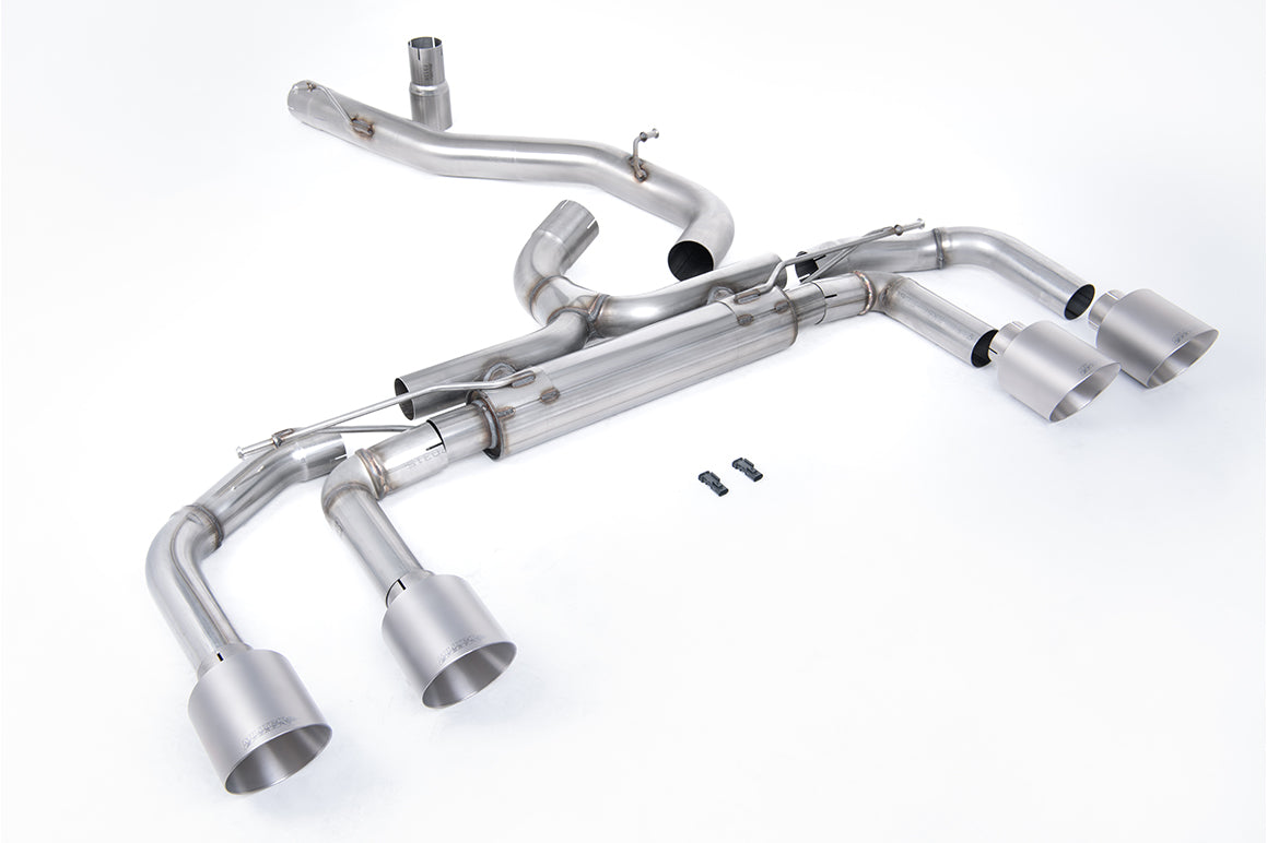 Milltek Sport Volkswagen Golf OPF/GPF-back, Non-Valved, GT-115 Titanium (SSXVW704)