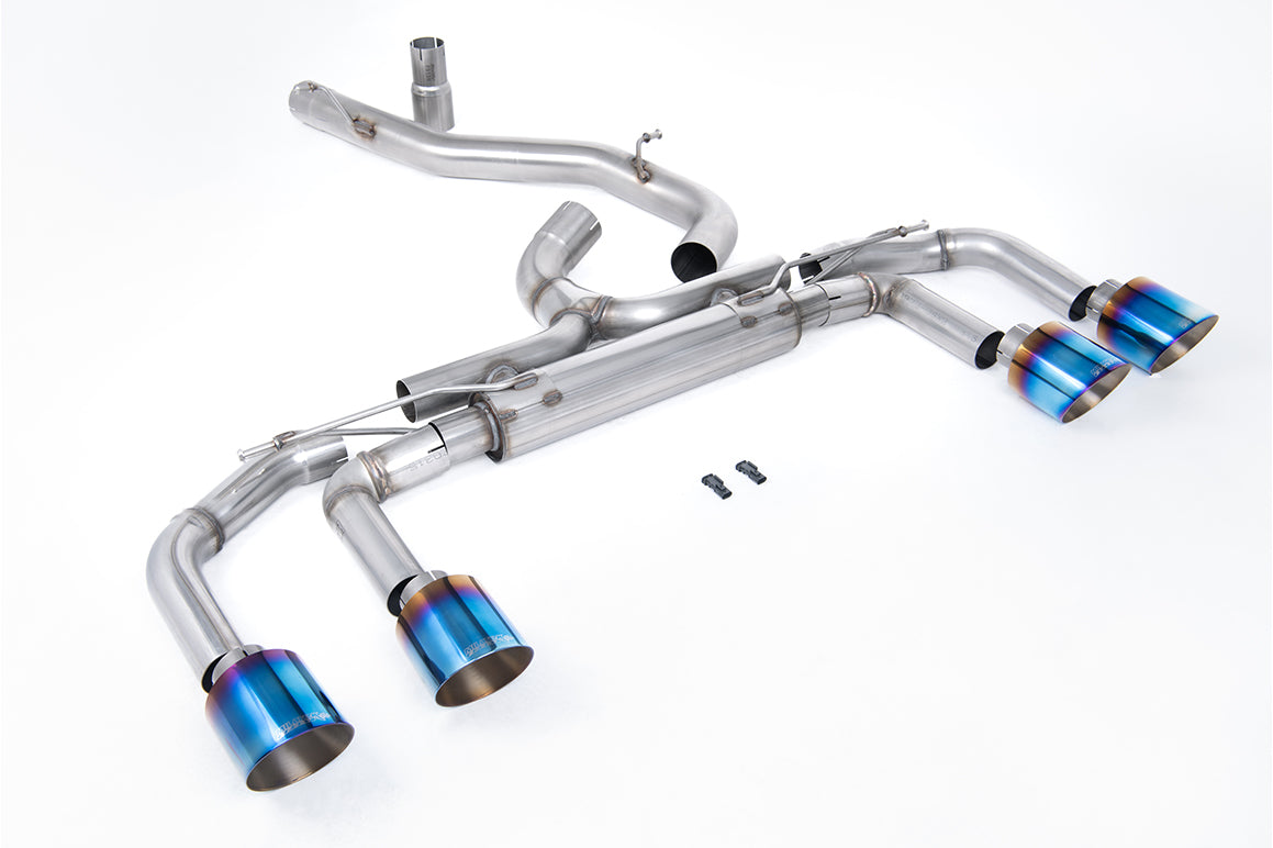 Milltek Sport Volkswagen Golf OPF/GPF-back, Non-Valved, GT-115 Titanium (SSXVW706)