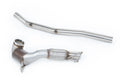 Milltek Sport Large Bore Downpipe and Hi-Flow Sports Cat - Seat Cupra Formentor / Volkswagen T-Roc / Volkswagen Tiguan - with HJS 200CPSI Sports Cat & Includes GPF Delete - Must be fitted with Milltek 3inch/76.2mm System - Requires Stage 2 ECU Software