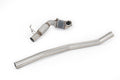 Milltek Sport Volkswagen Golf Large Bore Downpipe and Hi-Flow Sports Cat, Race (SSXVW711)