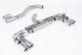 Milltek Sport Volkswagen Golf MK7 R Cat-back, Non-Res, Race, GT-100 Polished (SSXVW713)
