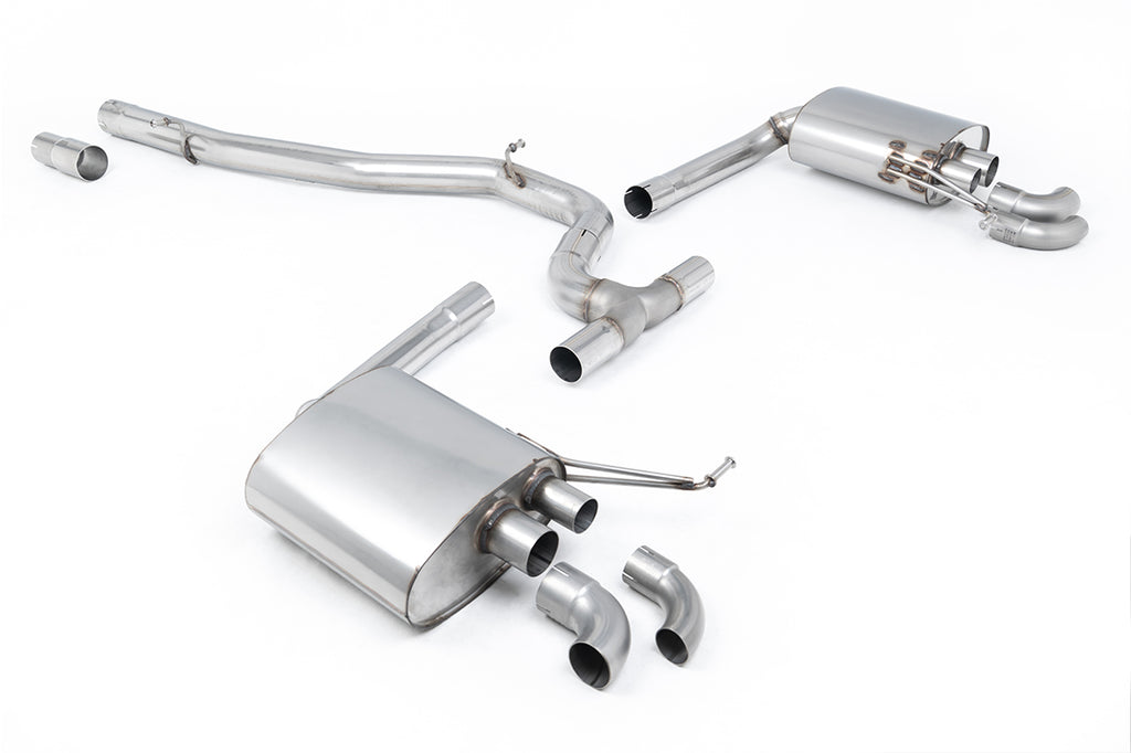 Milltek Sport Volkswagen Arteon Cat-back, Non-Resonated, Non-Valved (SSXVW722)