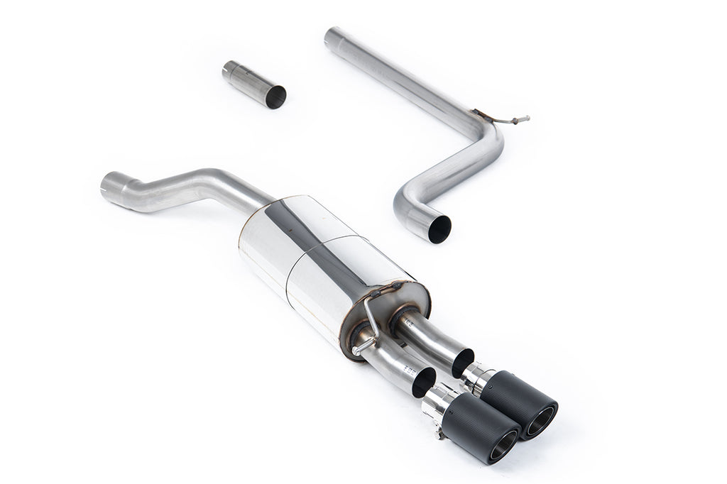 Milltek Sport Volkswagen Polo Cat-back, GPF/OPF, OPF/GPF Back, JET-90 Carbon (SSXVW737)