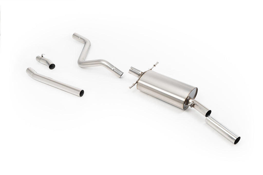 Milltek Sport Volkswagen Golf Mk1 GTI Downpipe-back, Non-Resonated, Polished (SSXVW745)