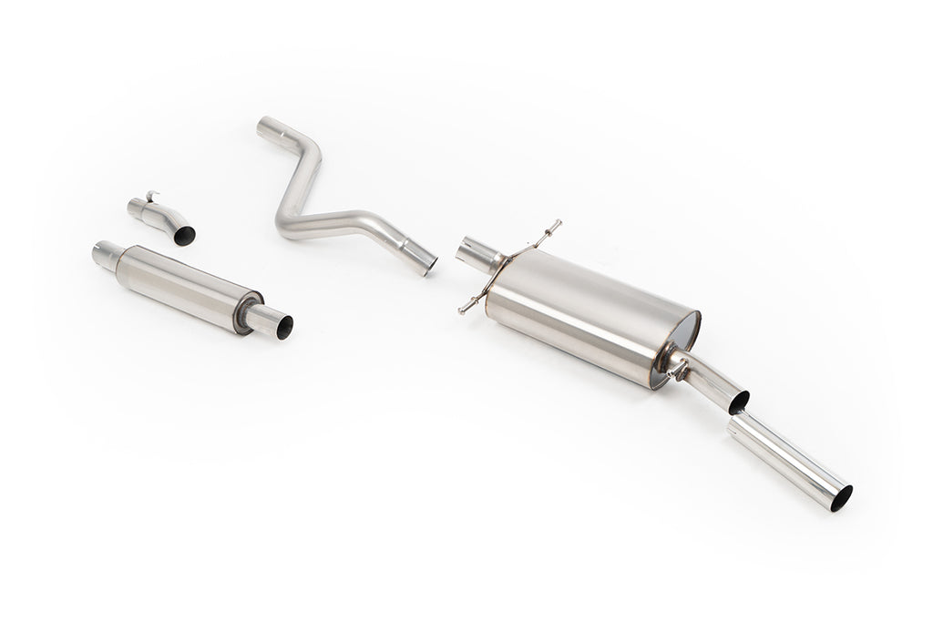 Milltek Sport Volkswagen Golf Mk1 GTI Downpipe-back, Resonated, Polished (SSXVW746)