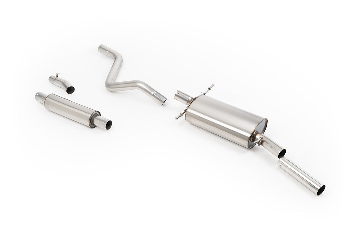 Milltek Sport Volkswagen Golf Mk1 GTI Downpipe-back, Resonated, Polished (SSXVW746)