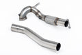 Milltek Sport Volkswagen Golf Mk8 GTi Large-bore Downpipe and De-cat, Decat (SSXVW763)