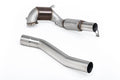 Milltek Sport Volkswagen Golf Mk8 GTi Large Bore Downpipe and Hi-Flow Sports Cat, Race (SSXVW765)