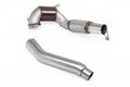 Milltek Sport Volkswagen Golf Mk8 GTi Large Bore Downpipe and Hi-Flow Sports Cat, Race (SSXVW766)