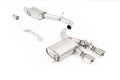 Milltek Sport Volkswagen Golf MK5 R32 Cat-back, Valved, GT-100 Polished (SSXVW780)