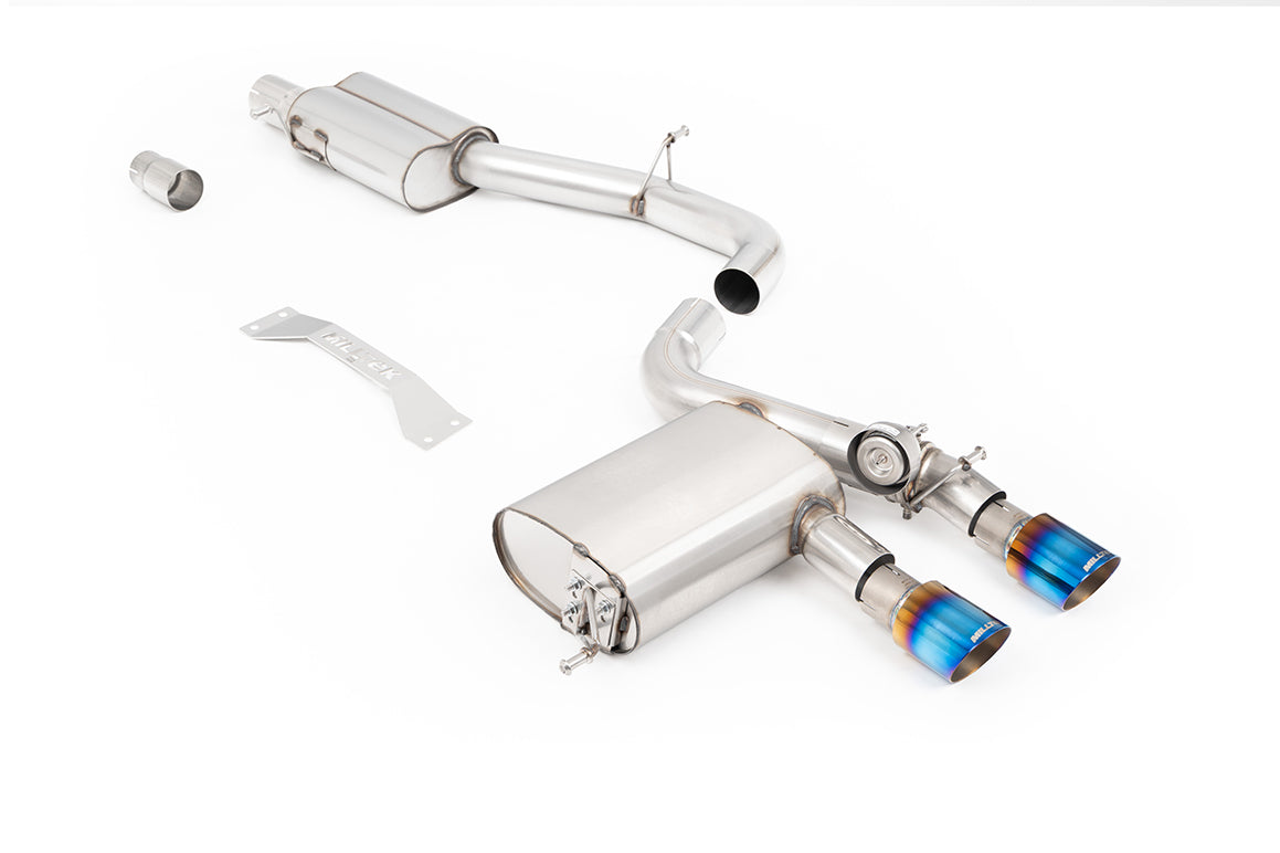 Milltek Sport Volkswagen Golf MK5 R32 Cat-back, Valved (SSXVW783)
