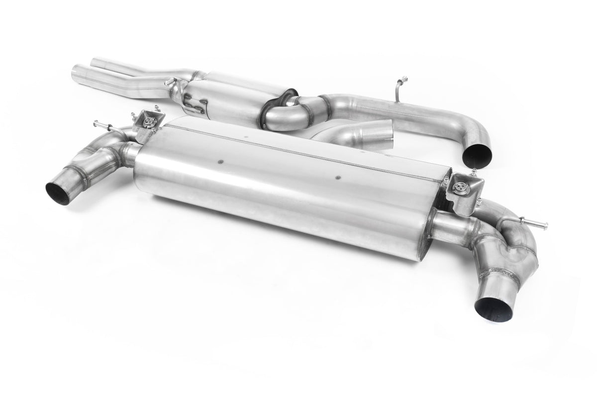 Milltek Sport Audi TT Mk3 Cat-back, Resonated, Oval Titanium (SSXAU791)