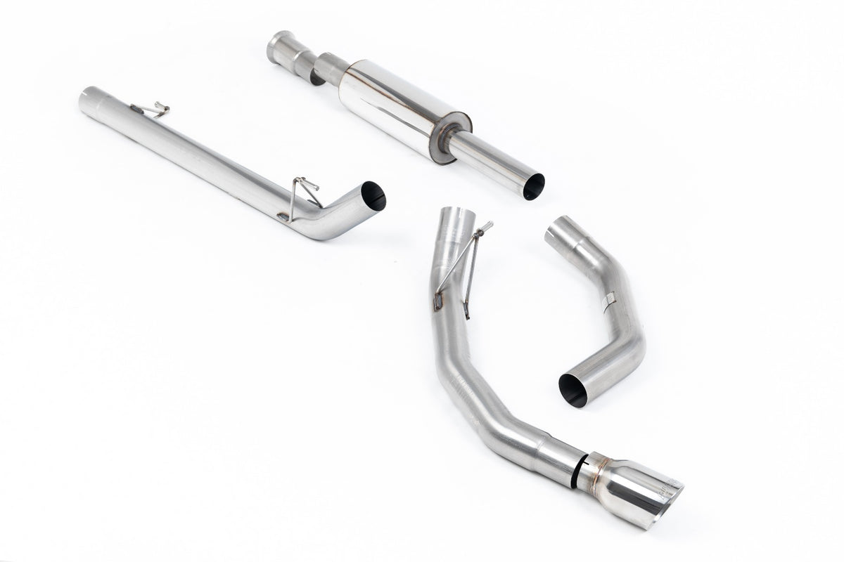 Milltek Sport Ford F150 SuperCrew Cat-back, Resonated, Road+ (SSXFD468)