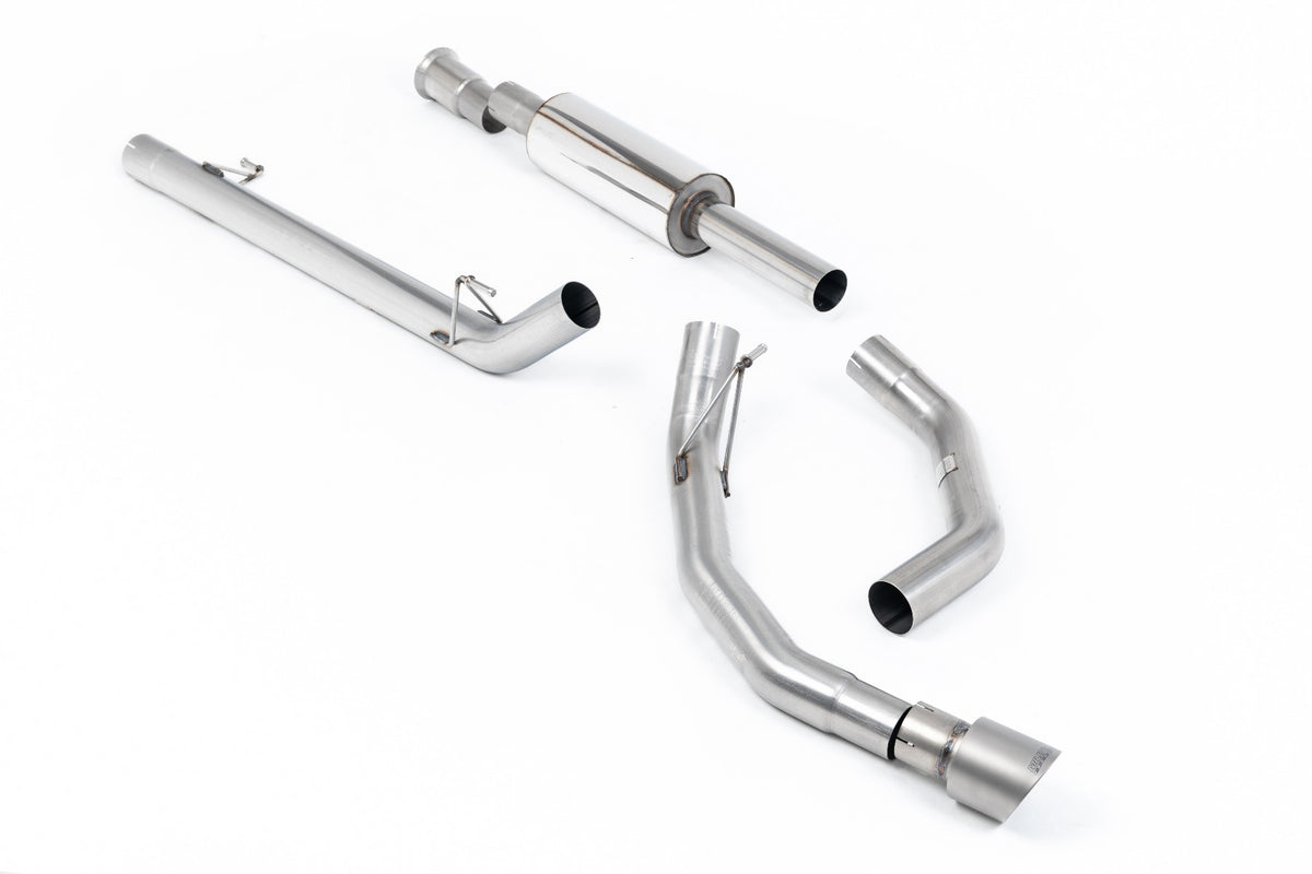 Milltek Sport Ford F150 SuperCrew Cat-back, Resonated, Road+ (SSXFD470)