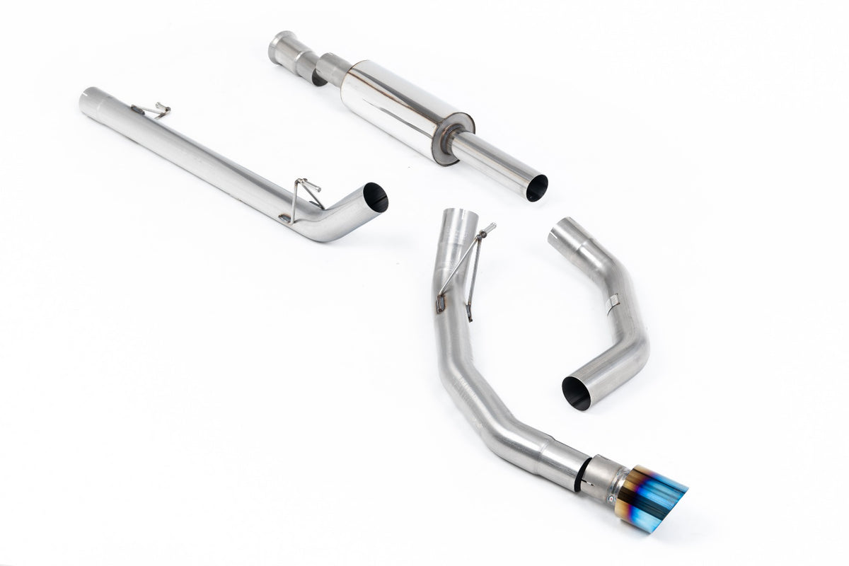 Milltek Sport Ford F150 SuperCrew Cat-back, Resonated, Road+ (SSXFD471)