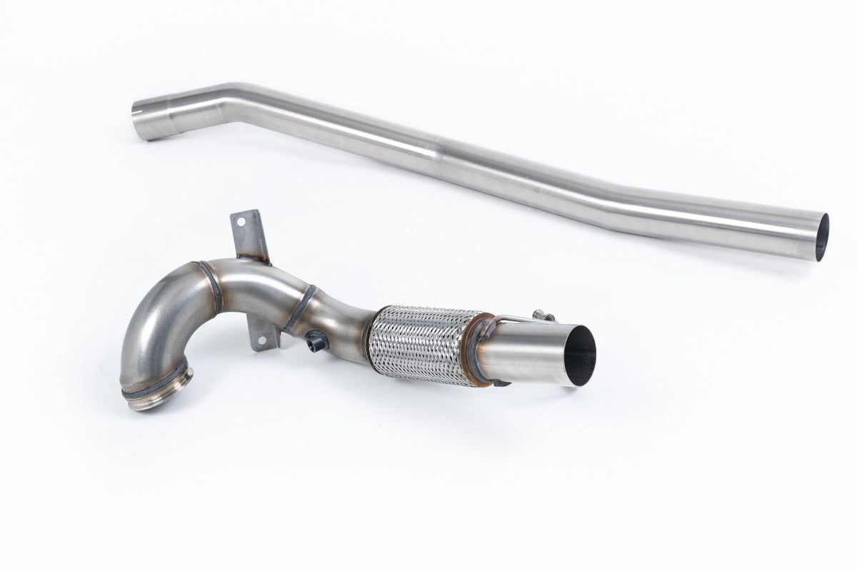Milltek Sport Volkswagen Golf Large-bore Downpipe and De-cat, Decat (SSXVW712)